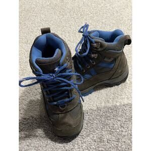 L.L. Bean Kid's 2 Tek 2.5 Waterproof Boots Brown Blue Primaloft 200 gram 503372